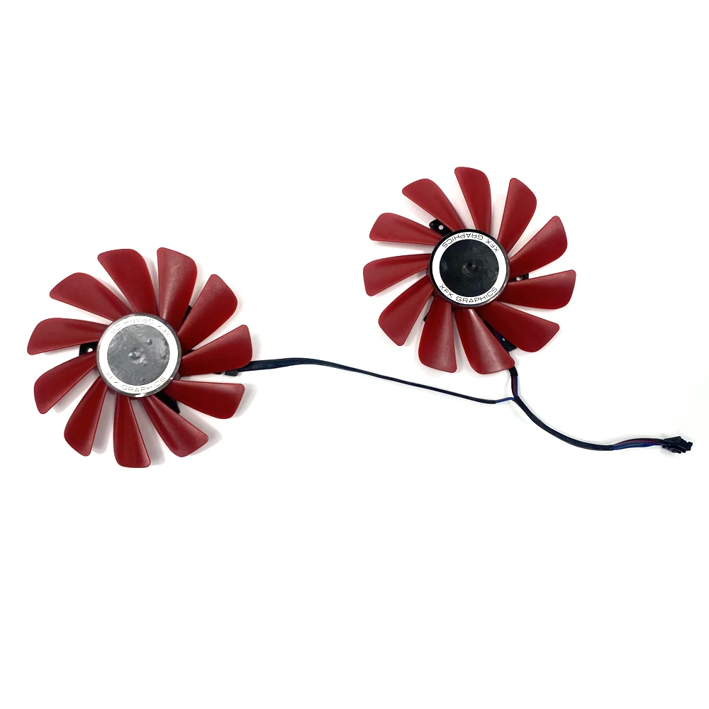 Cooling Fan For XFX RX 480 560XT 8G Black Wolf Edition Graphics Card Fan replacement 85MM 4PIN FDC10U12S9-C 0.45A DC 12V GPU FAN