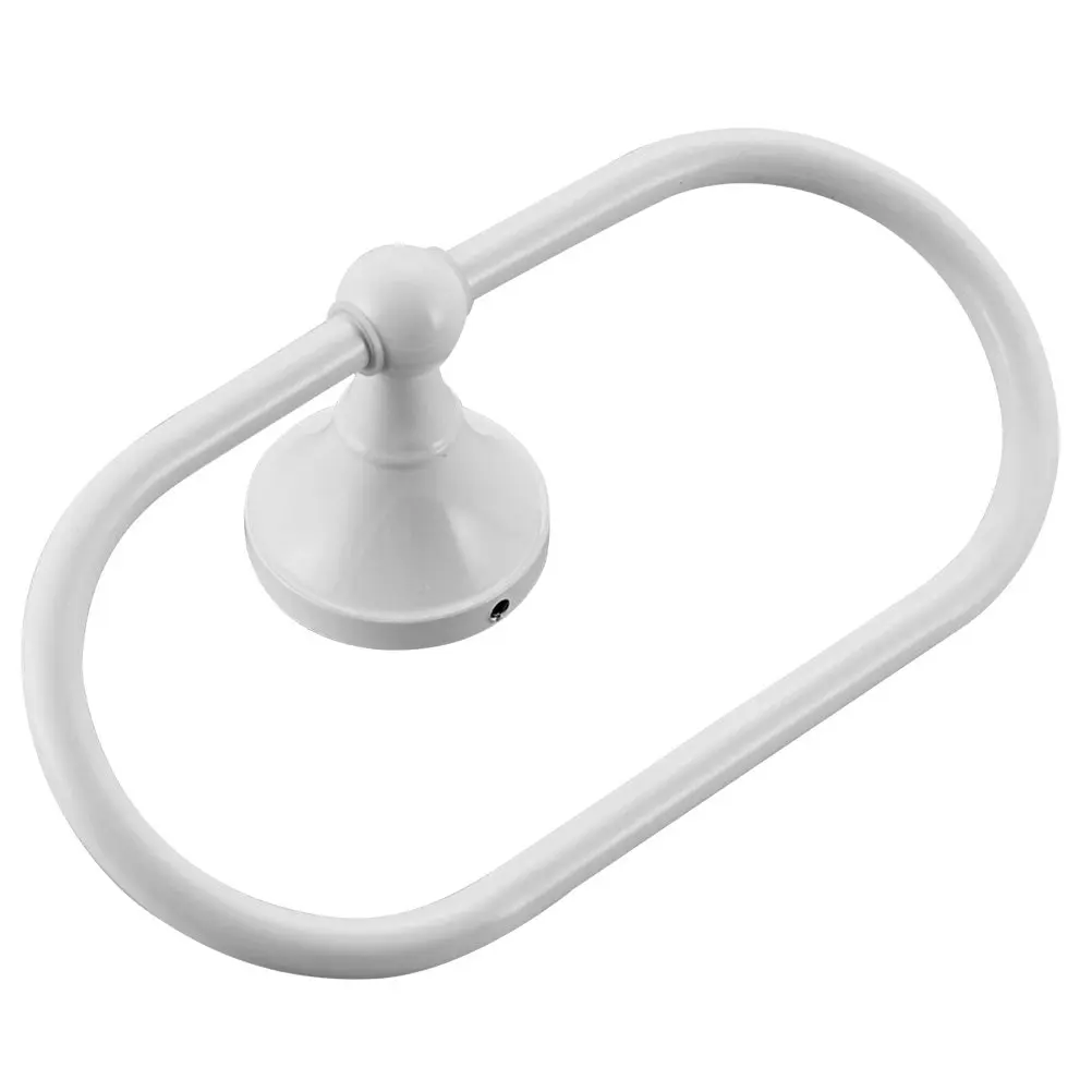 

Bathroom Copper Durable Wall Mount Towel Ring For Towel Hanging Rack For Home Bathroom Shelf Space Saving Home Decor