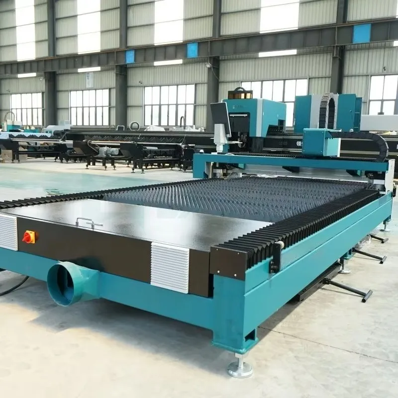 Fiber Laser Cutting Machine 3KW 6KW Metal Steel Aluminum CNC New Condition Cutting Copper Iron Sheet High Precision P3015 Device