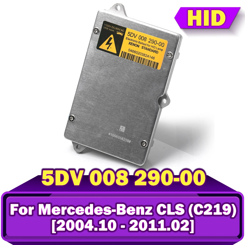 

5DV 008 290-00 Модуль управления балластом ксенона HID D2 35 Вт для Mercedes-Benz CLS (C219) 2005 2006-2010 Блок 5DV008290 5DV008290-00