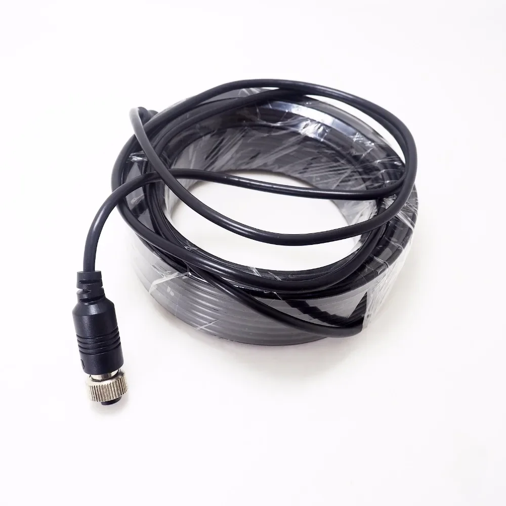 AC-30M 5pcs/lot 30M Audio Video Power Camera Cable 4-PIN Aviation Cable for CCTV Camera Cable Weatherproof professional