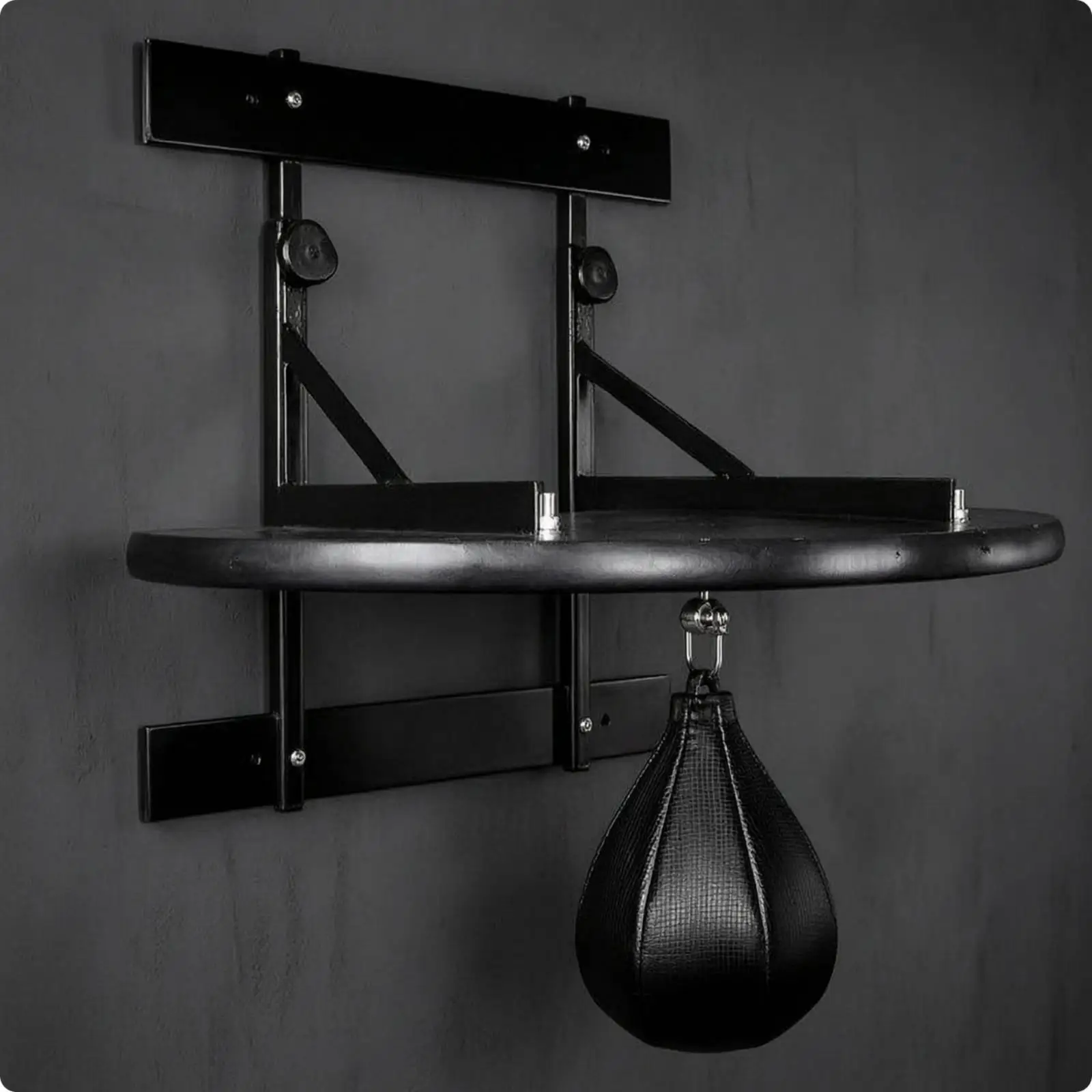 Boxing Training Equipment Speed Bag Board and Bracket Kit Pro Grade Striking Platform for Hand Speed Training at Home