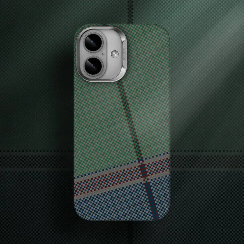 Benks PassionGreen Phone Case Built with Kevlar® for iPhone 16 Pro Max Stylish Ultra-Thin Protective Case MagSafe Compatible