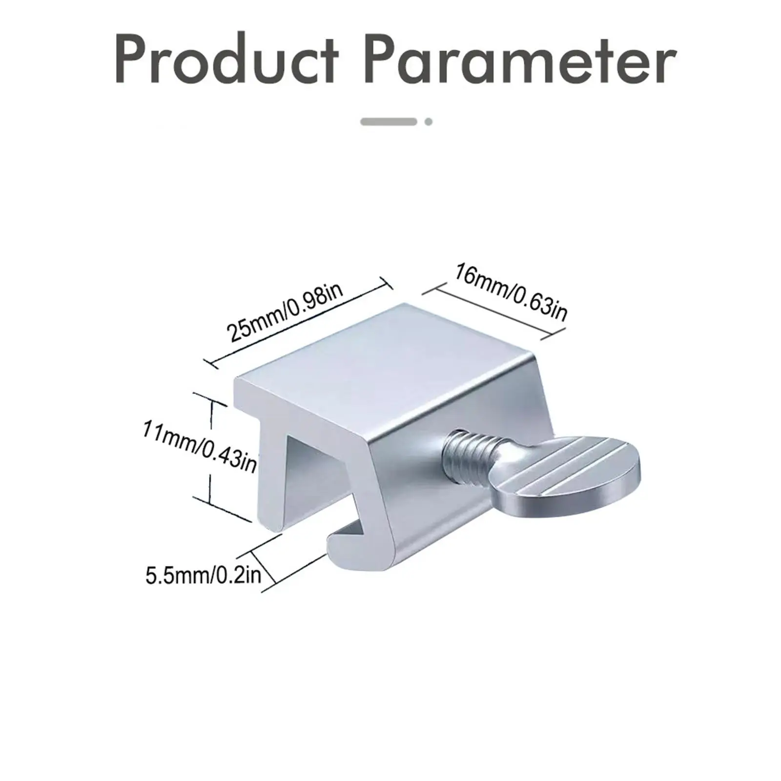 No Punching Sliding Window Lock Stopper Rust Resistant Window Limiter Door Security for Home Garage