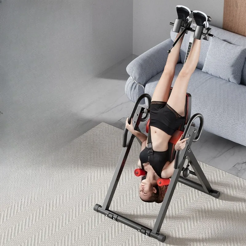 

Inverted machine Household fitness equipment Traction auxiliary artifact Inverted stretching waist inverted device