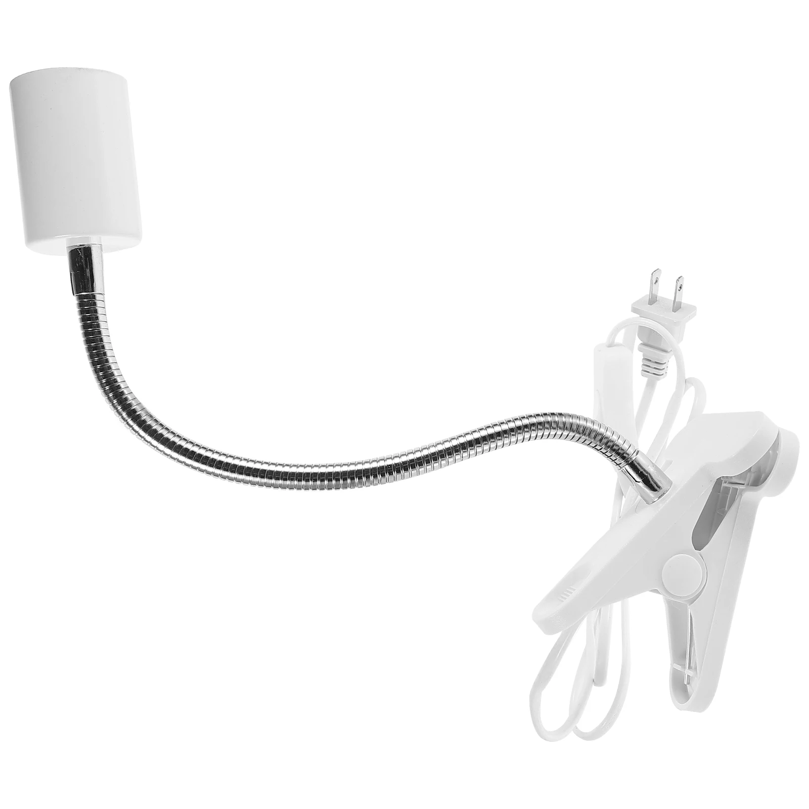 

Adjustable Clip Lamp Holder 360° Rotatable Stand For Desk Bed Office Plant Grow Lamp Light Socket With Us Plug Clamp On Work