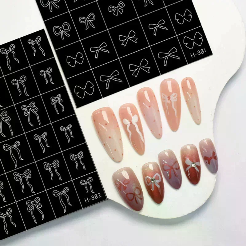 /ACR/Art Hollow Out Sticker Star Butterfly Love Adhesive Template Stamp Stickers Nail Art Decoration Sticker Nail Charm Nail