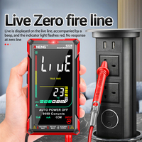 622B Multimeter 9999 Counts Infrared Laser Tester 10A Long Endurance Test NCV Voltage Diode Multitester Meter Analog Tools