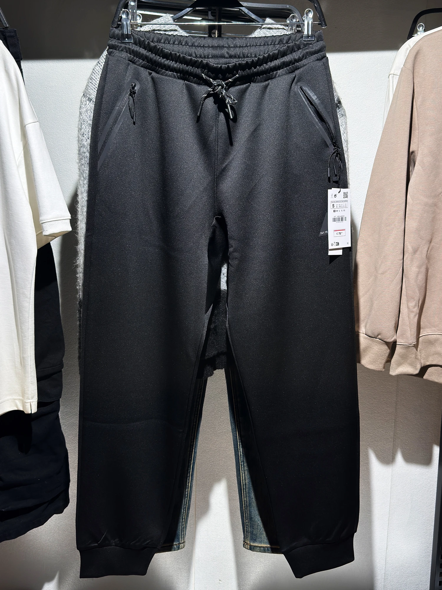 

New Arrival Autumn Winter Men's Loose Tech Fabric Running Pants Casual Space Cotton Trousers Youth Active Sle Long Straight...