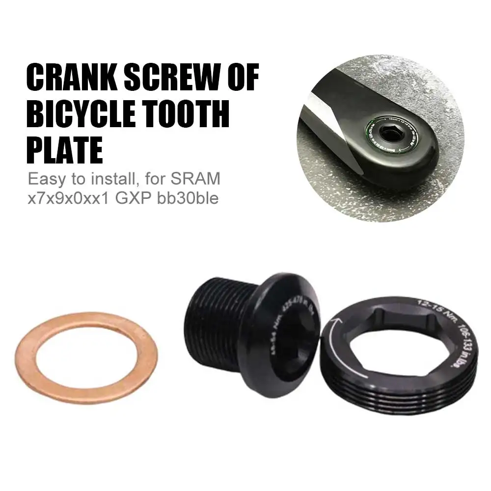 For Sram X7 X9 X0 XX1 Gxp BB30 Mtb/Road Crank Arm Bolt M15/M26 Light Metal Self Extracting Bolt