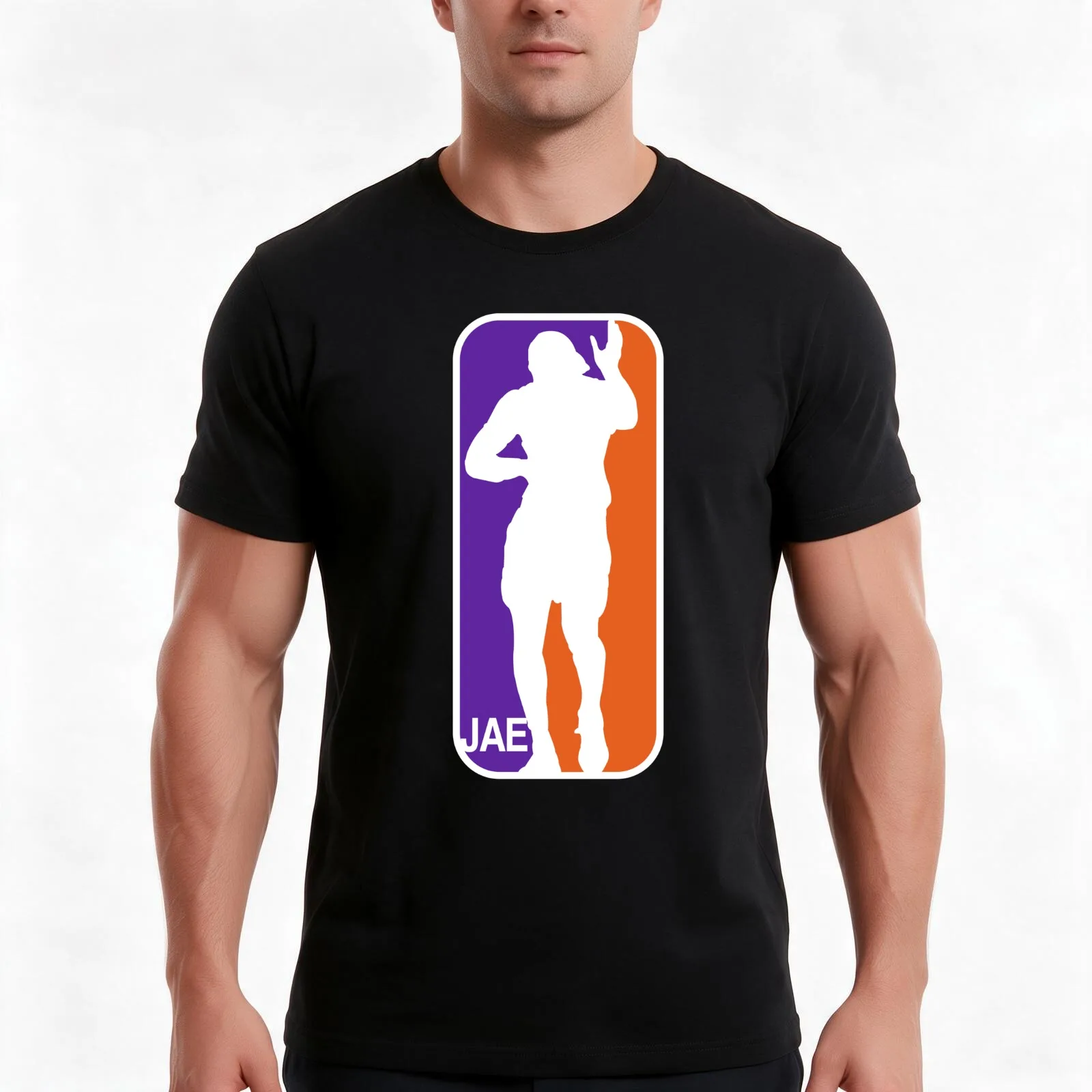Jae Crowder Salsa Dance - Purple and Orange T-Shirt Summer Casual Cotton Tee Oversized Streetwear Tops Vintage Graphic Print