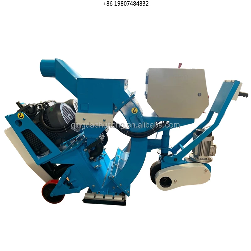 Surface Floor Cleaning Machine Shot Blasting Machine HT550 Portable Concrete Road