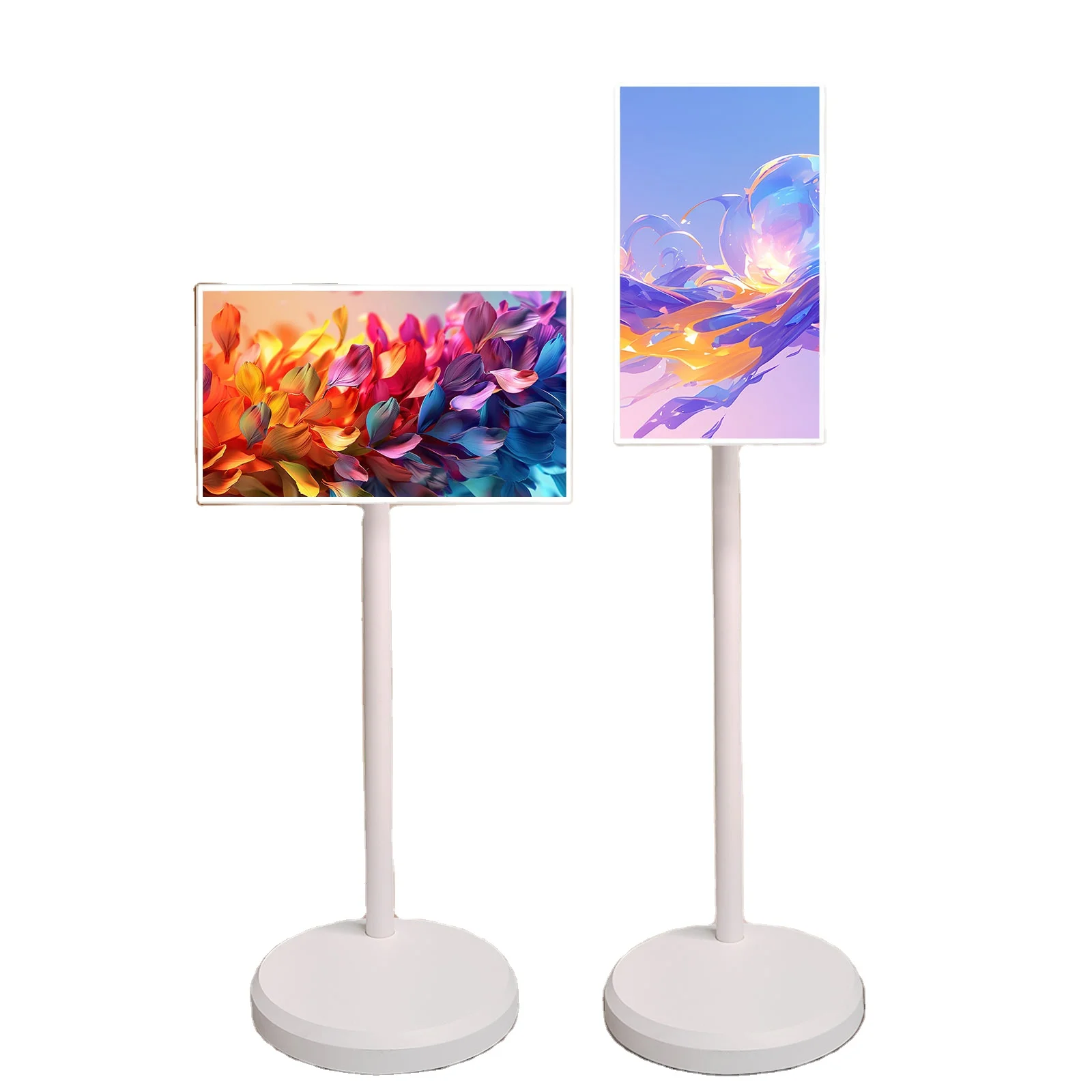 32inch LED Touch Screen Mobile TV Android 12 8GB RAM 120Hz Full HD Outdoor Camping Portable JC Screen