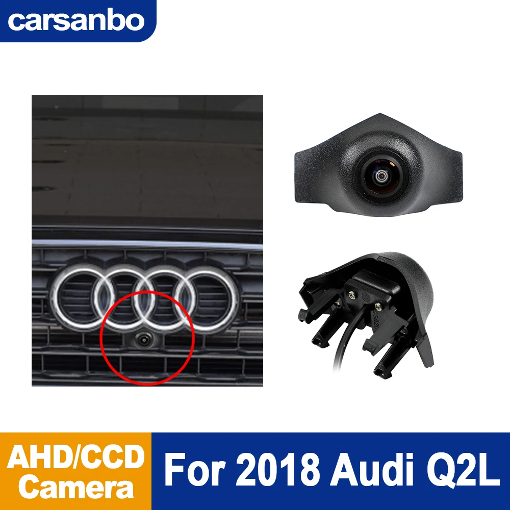 Carsanbo Car Front View Camera For Audi 2018 Q2L Waterproof 150° Fish Eye Lens Camera