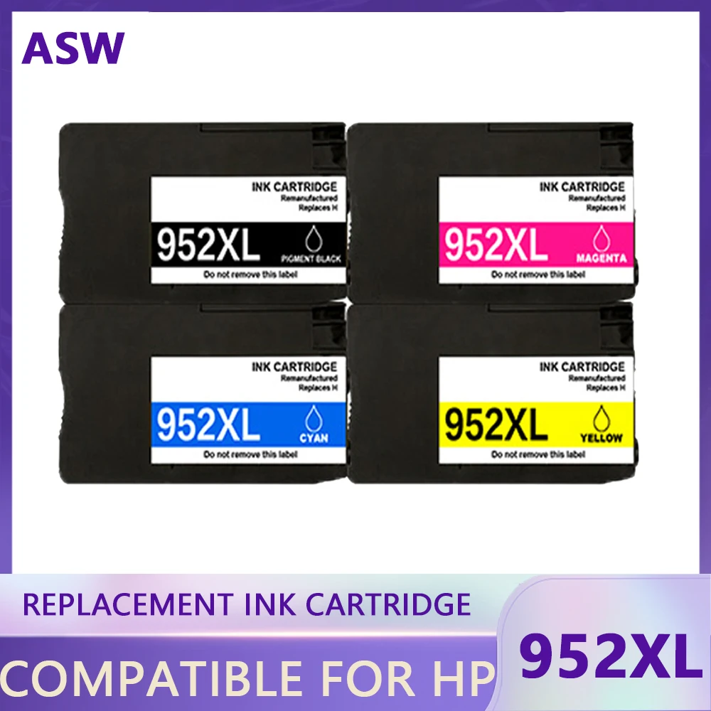 

For HP952 952XL Ink Cartridge for HP 952 For Officejet Pro 7740 8210 8218 8710 8715 8718 8719 8720 8725 8728 8730 8740 Printer