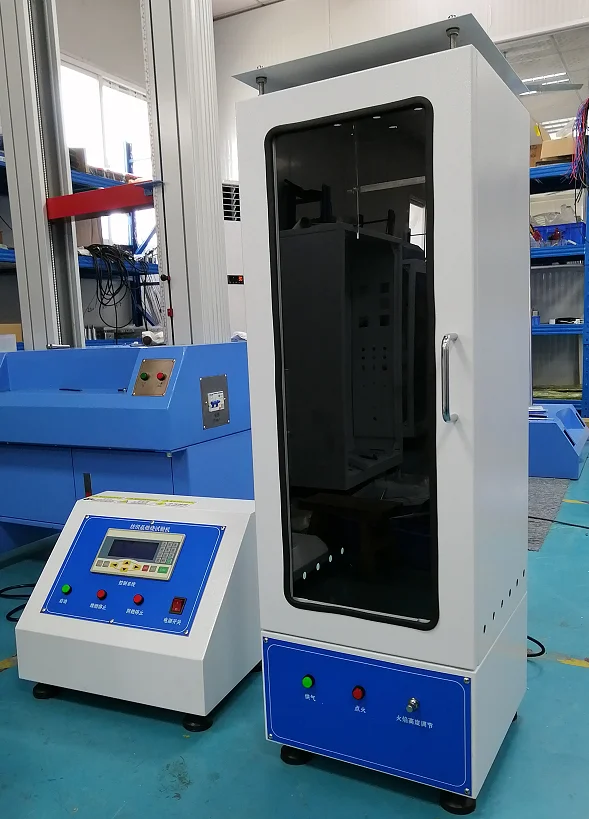 LR-K007  Textile burning testing machine/Flame Retardant Tester Fabric Vertical Flammability Chamber