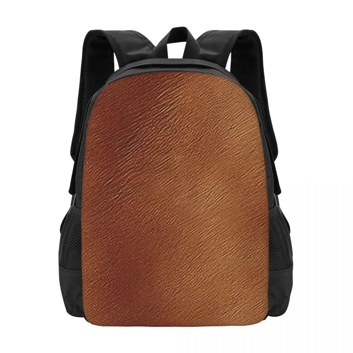 

Brown Cowhide Cow Skin Print Backpack Hot Sale Daypack Large Capacity Boys Girls BookBag School Bag Shoulder Bags for Men Women