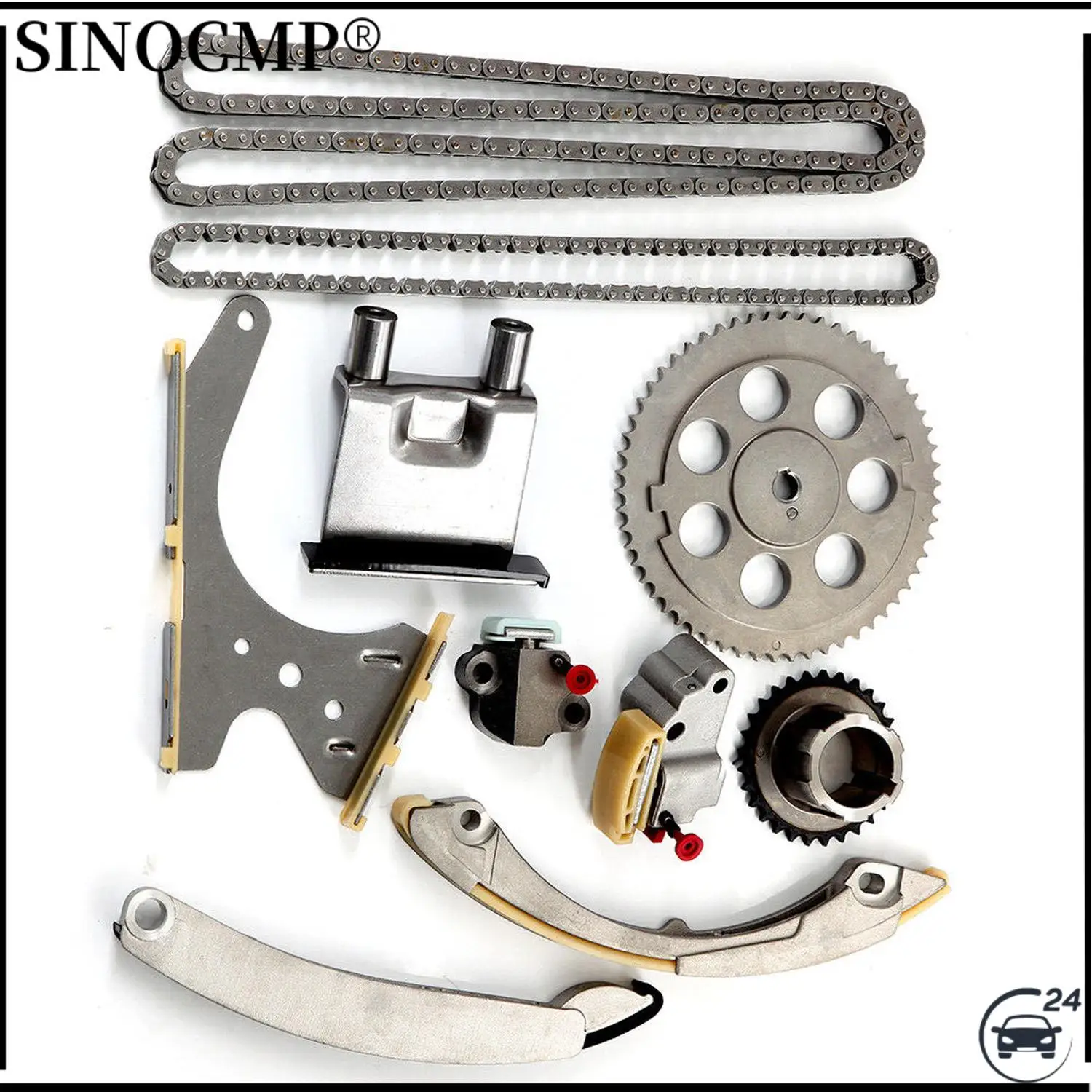 

12590962 24100362 24100061 12571725 Car Engine Timing Chain Kit For 07-11 Chevrolet Corolado GMC Canyon Hummer Isuzu 2.9 3.7
