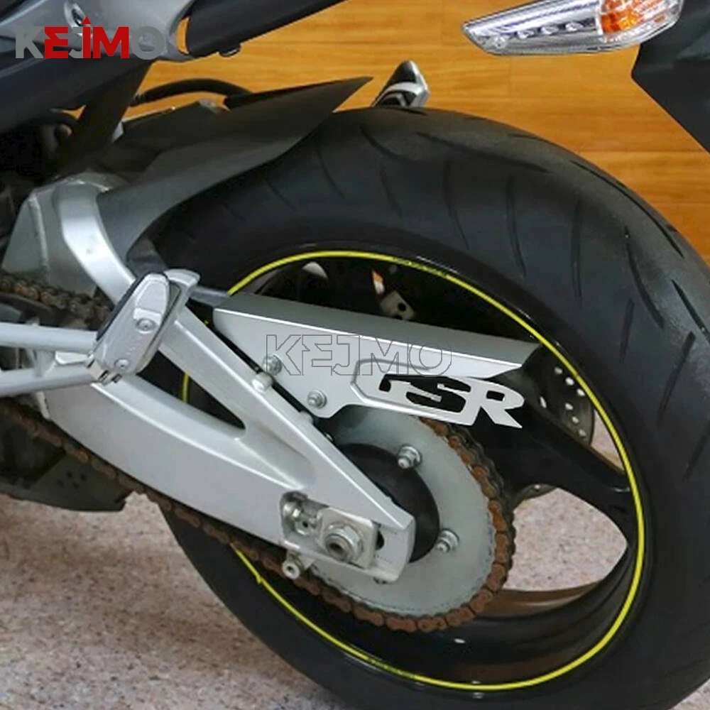 Accessories Sprocket Chain Guard Cover For SUZUKI GSR400 GSR600 Gsr 2006 2007 2008-2017 GSR600 GSR 400 600 Chain Guard Protector