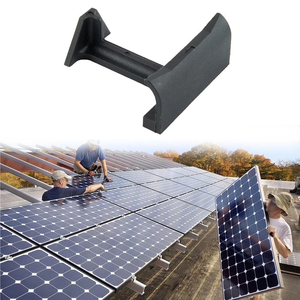 10pcs 30/35/40mm Solar Panel Water Drainage Clips Photovoltaic Panel Water Drained Away Clip Solar Power Hardware