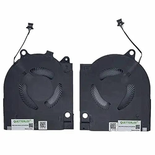 Replacement New Laptop CPU and GPU Cooling Fan for Dell 2021year G15 5510 RTX3060 G15 5510 RTX3050 G15 5511 RTX3050 Series Fan