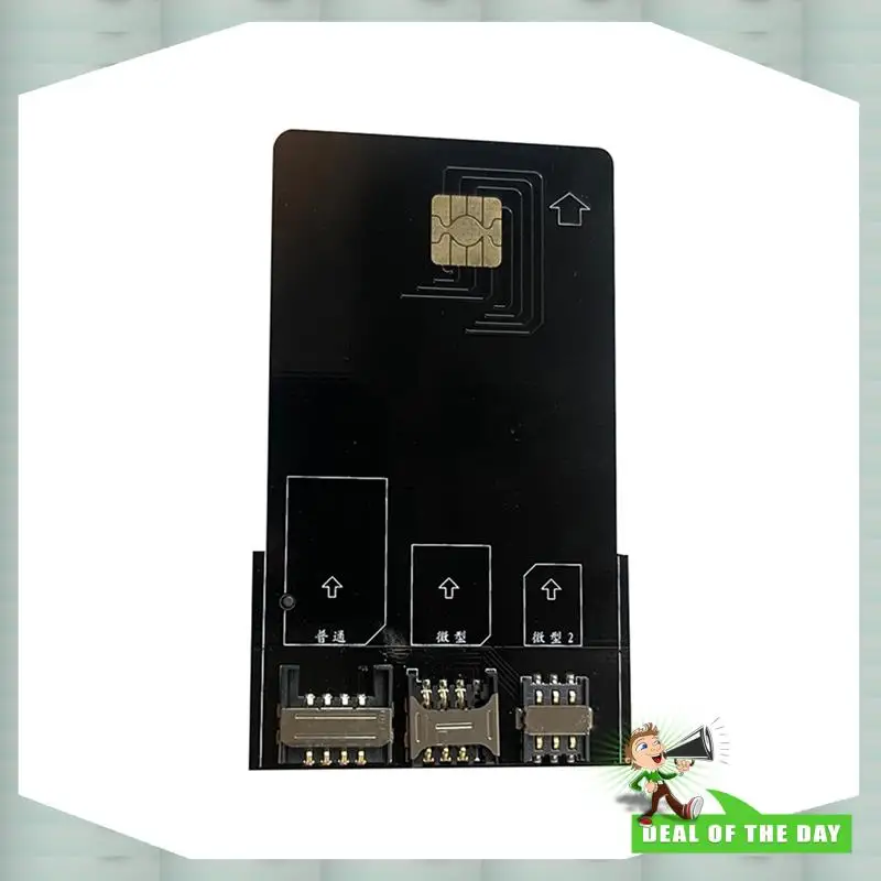 Convertitore scheda SIM estensione scheda di consegna 24 ore su 24 per IC smartcard per scheda Micro SIM standard e scheda Nano Sim
