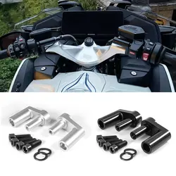 For BMW R1250RT R1200RT LC 2014-2026 Handlebar Riser Up 40mm Back 20mm Pullback Handle Bar Riser Height Mount Adapter Accs