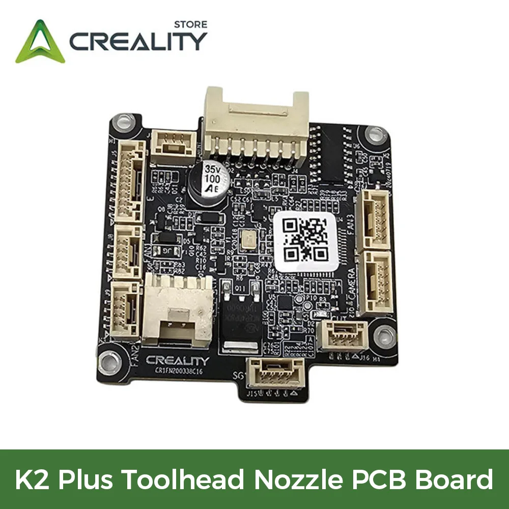 Creality K2 Plus cabezal de herramienta de repuesto Original PCB boquilla de cabezal de herramientas placa PCB y Cable de cabezal de impresión Creality K2 Plus