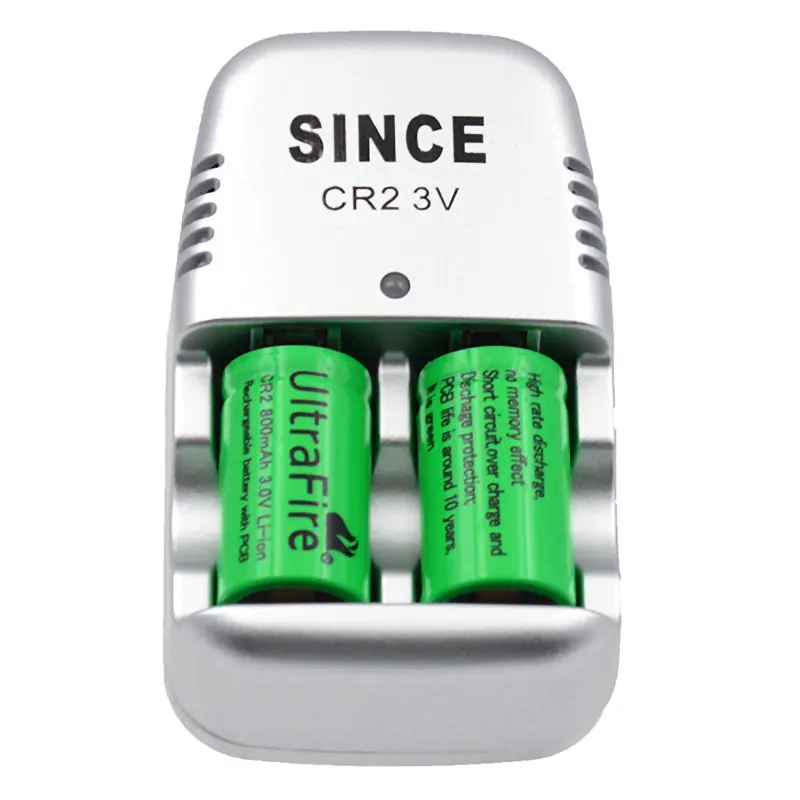 Applicable for Polaroid mini25 battery CR2 rechargeable battery charger set 3V lithium battery 15270 rangefinder laser