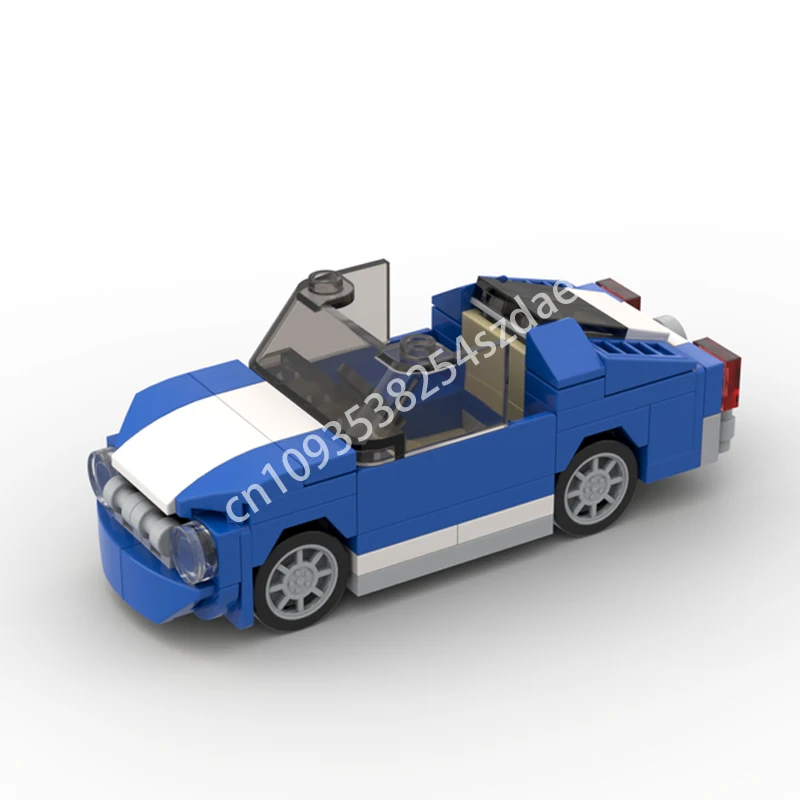 83 pezzi MOC Mini Fordes Mustangss Building Blocks Educational STEM Educational Hands-on ability up Giocattolo di Natale Regalo Costruzioni