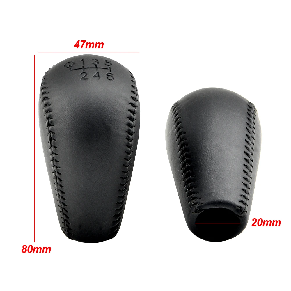 หัวเกียร์กระปุกหนังแบบแมนนวล5/6สปีดสำหรับ Toyota Prado LC120 Land Cruiser 4Runner Surf ไฮลักซ์อุปกรณ์แต่งรถ