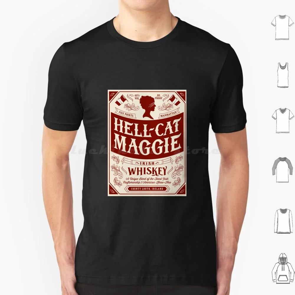 Los grandes borracho por el infierno gato oro tendencias Camiseta algodón hombres mujeres DIY estampado Saludo real whisky escocés Chivas De
