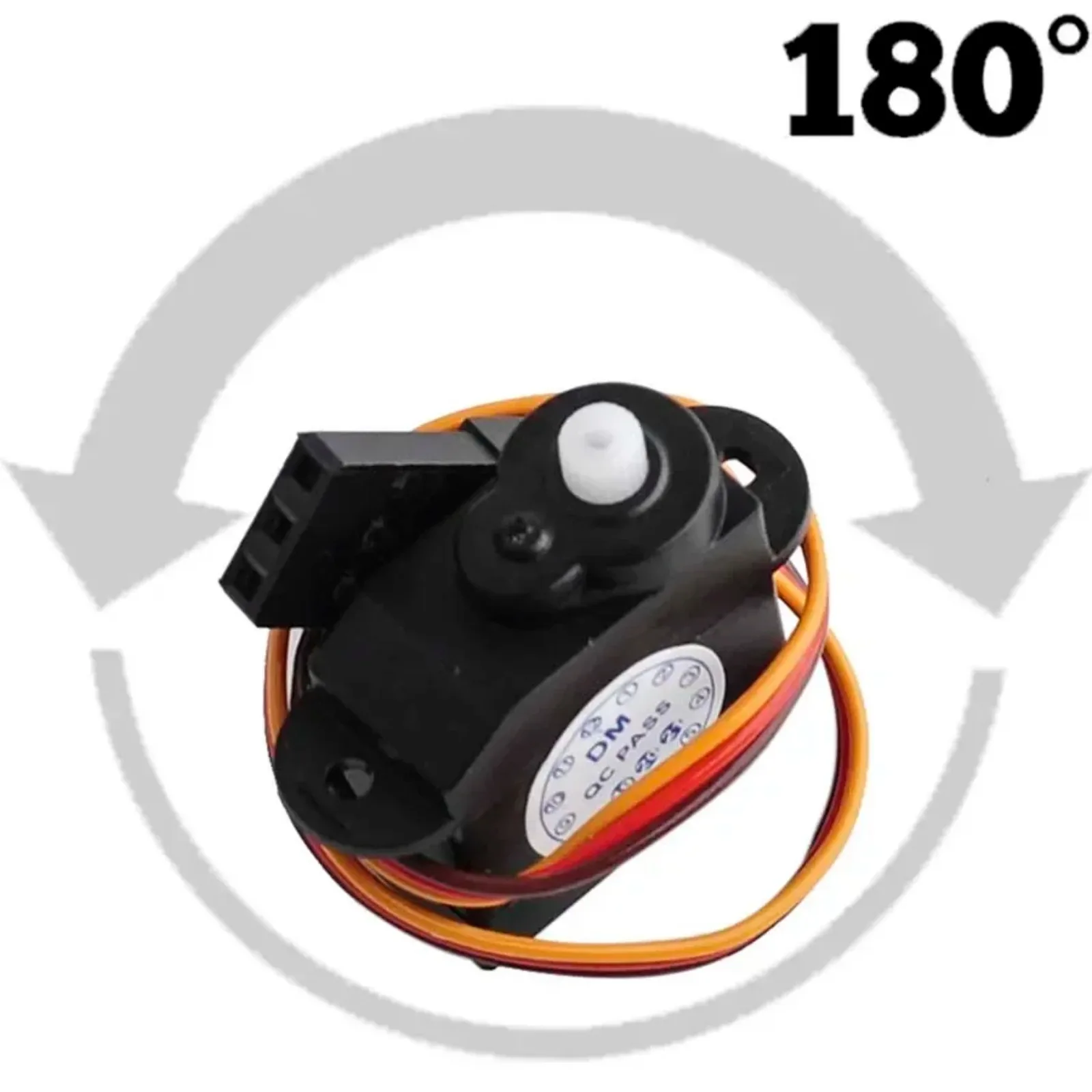 DM-S0020 2g Micro Servo دوران 180 درجة لطائرات RC والسيارات