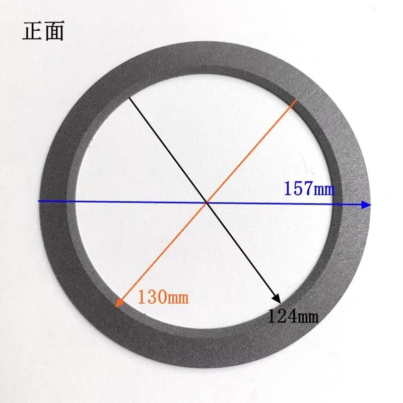 GHXAMP 6.5inch 157mm Linear Array Full Range Mid-range Foam Surrounding Speaker Repair Edge 6.5