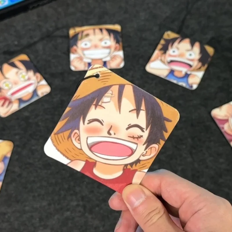 One Piece Car Mounted Fragrance Patch Decoration Car Accessories Anime Luff Tony Tony Chopper Roronoa Zoro Cartoon Car Interior - Image 3