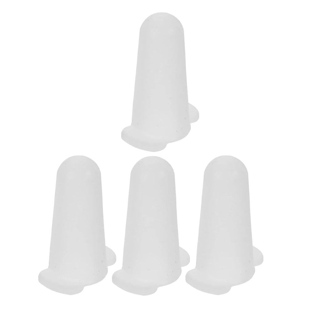 

4 Pcs Protective Cap for Piping Tips Cake Decorating Covers Protector Frosting Silica Gel Baking Nozzle Replacement