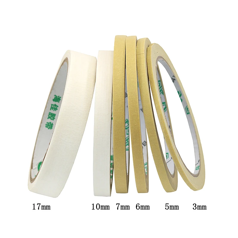 5PCS Masking tape crepe paper Masking Tapes masking paper