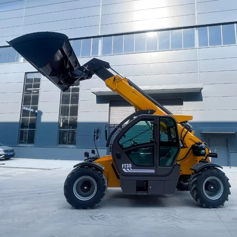YG Brand 4x4 Agriculture Wheels New Condition Telescopic Forklift Rough Terrain Telehandler Forklift