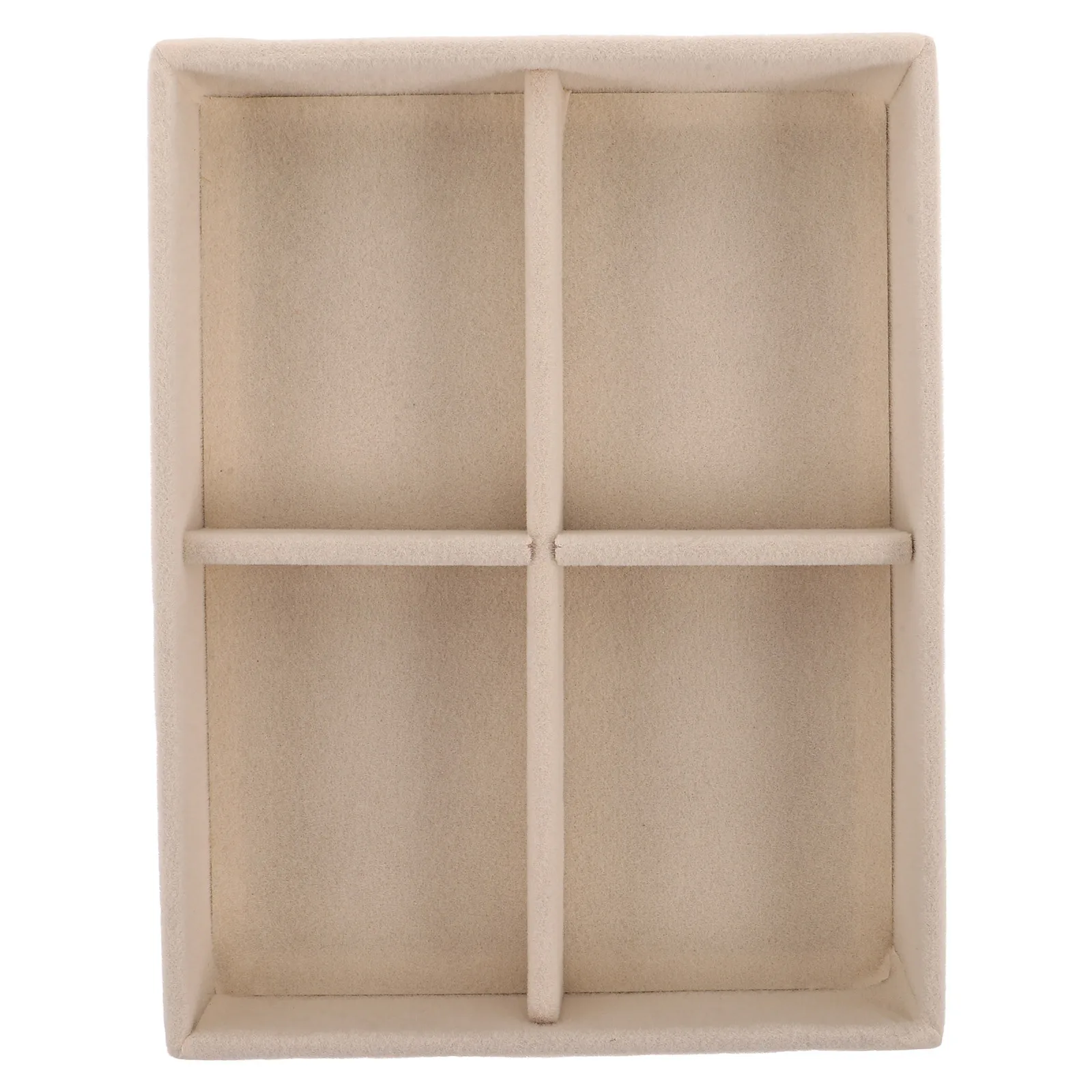 

Маленькая шкатулка для драгоценностей, 4-сетка для хранения, лоток-органайзер для колец, ожерелий, сережек, многофункциональный дисплей для колец