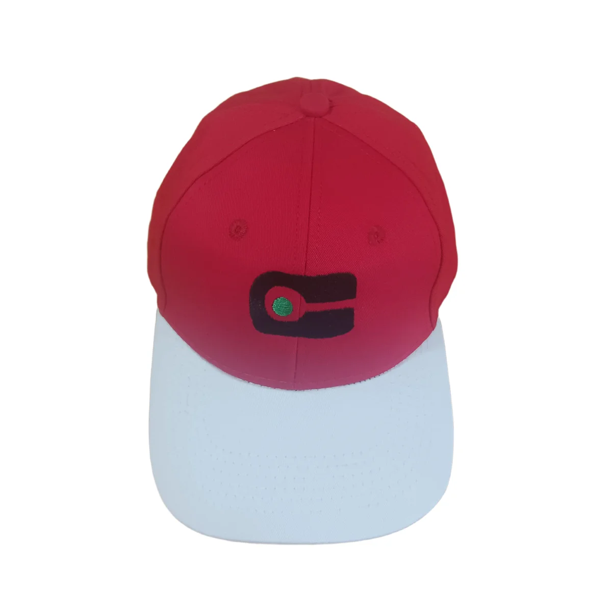 Pocketmonster Journeys Ash Ketchum تأثيري التطريز قبعة قبعة بيسبول بيضاء حمراء