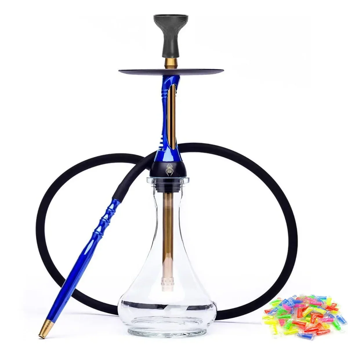 Zestaw sziszy Premium Multicolor Sheesha Chicha Nargile Akcesoria do fajki wodnej