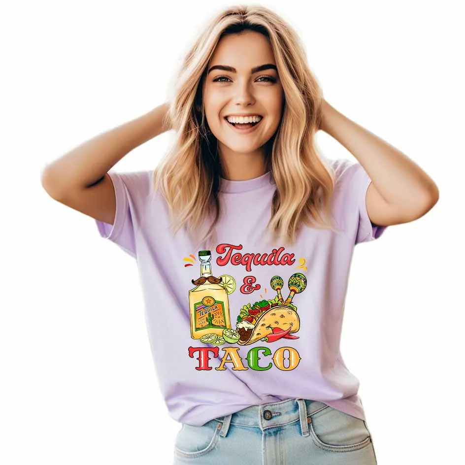 heat transfer patches for clothes Fiesta Squad Graphic Mexican Skull Design Colorful Creations Durable DIY Decoration