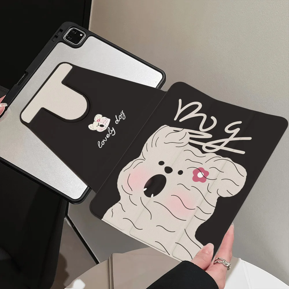 For iPad 11 M5 Case iPad 2025 11th A16 10th Gen 10.2 9th 8th 7th Pro 13 M4 M5 2025 2024 iPad 9.7 2018 Pro 10.5 2017 Smart Cover