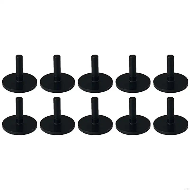 6XDF Duck Plug Flock Locker Rubber Duck Mount Holder for Dashboard Fixed Display Gift