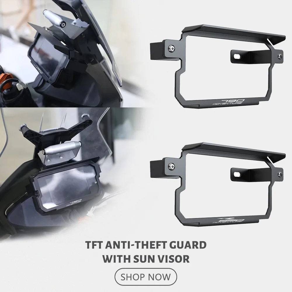 

Motorcycle TFT Anti Theft Protection With Sun Visor Instrument Protection For K*M 790Adventure S 790 ADV S R 2019-2022 2021 2020
