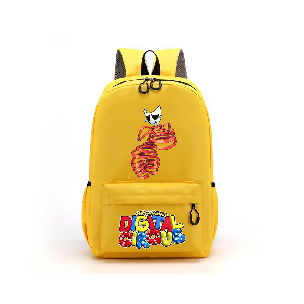 The Amazing Digital Circus Backpacks Anime Pomni High-capacity Knapsacks Kid Shoulders Bags Game School Bags Supplies Party Gift view 4