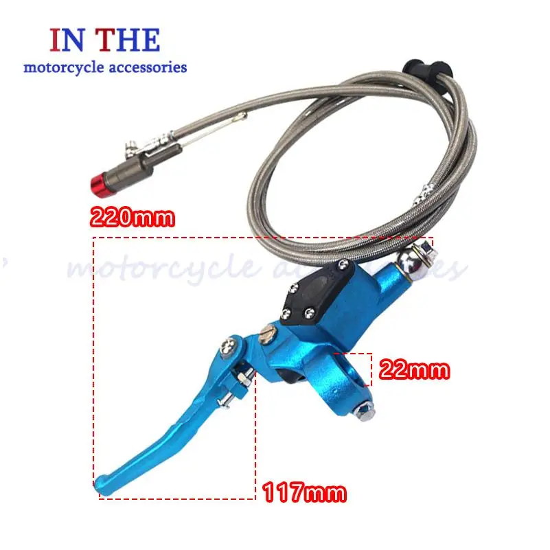 Motocross Accessories Enduro Motorcycle Brake and Clutch Lever Hydraulic Tuning Handle Universal 1200mm Drop Ship