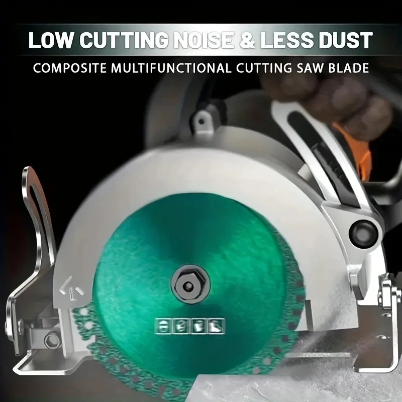 2/5 Pack Diamond Cutting Wheels Precise Cuts on Ceramic Compatible with All Materials Angle Grinder Metal Cutting Disc Tools