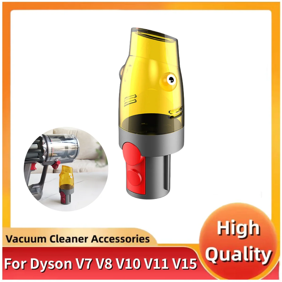 Vacuuming Suction Head Compression Bags Special Suction Head for Dyson Vacuum Cleaner V7 V8 V10 V11 V12 V15 Slim Accessories