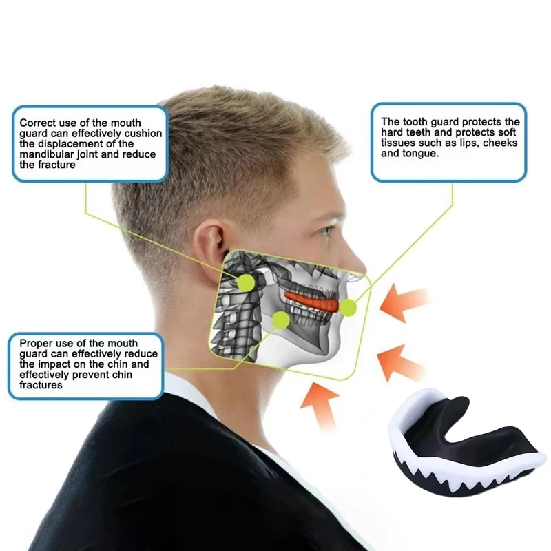 Boxing Mouthguard Sports Tooth Protector Mouth Guard for MMA Muay Thai Taekwondo Rugby Contact Sports